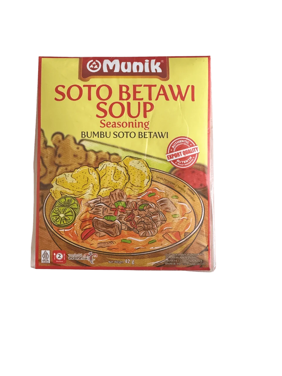 MUNIK Soto Betawi Soup Seasoning 42gr